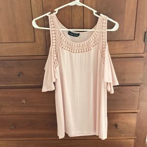 Cold shoulder shirt